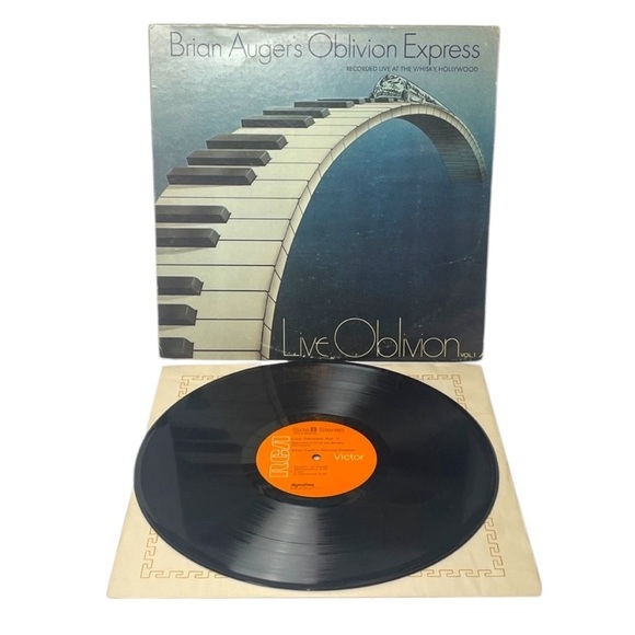 Brian Auger's Oblivion Express Vol. 1 Recorded Live Vinyl Record - Picture 1 of 10